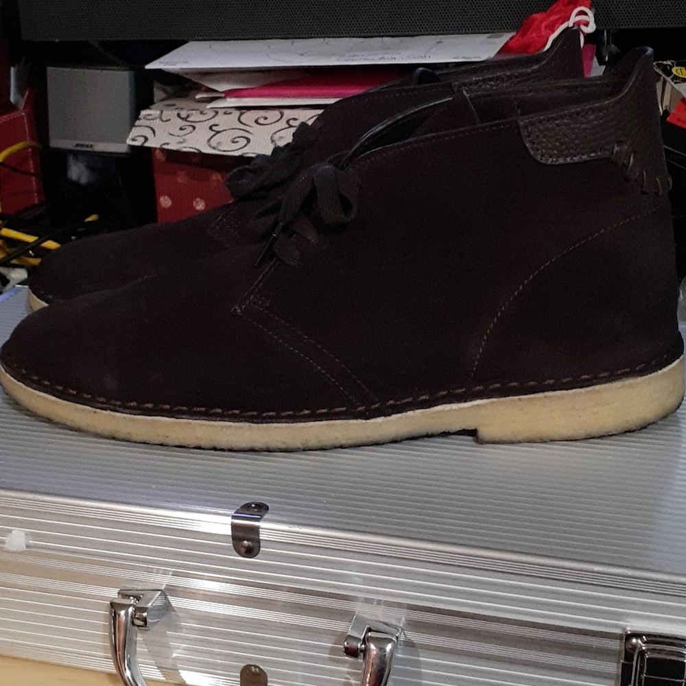 COACH Suade Brown  men chukka